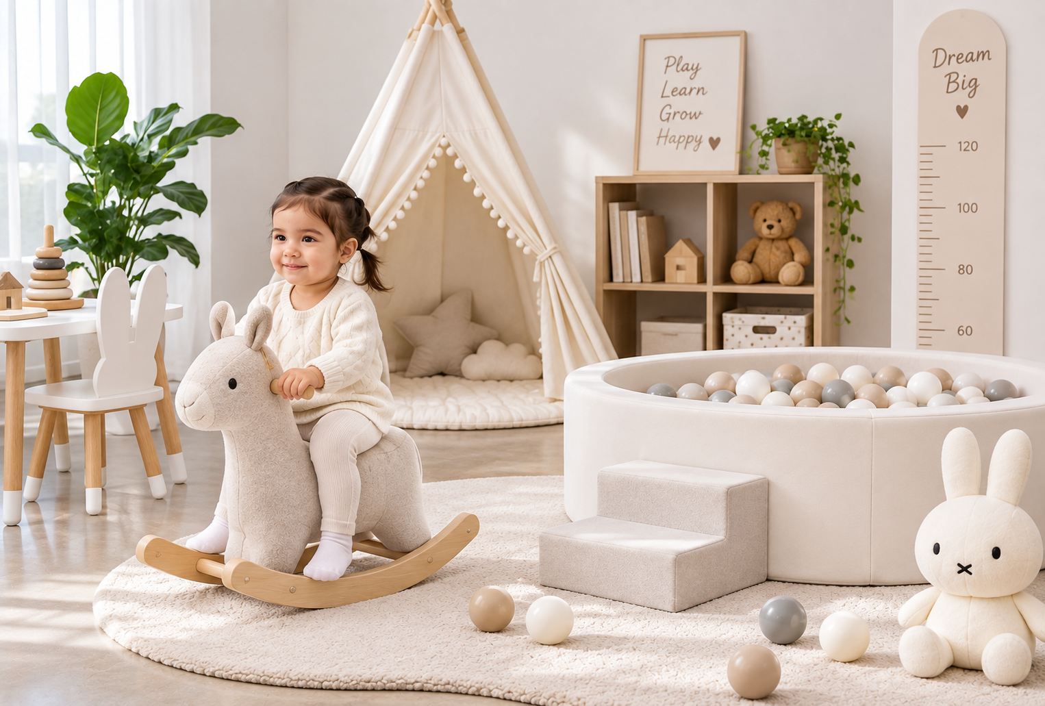 Little Lux styled soft play setup