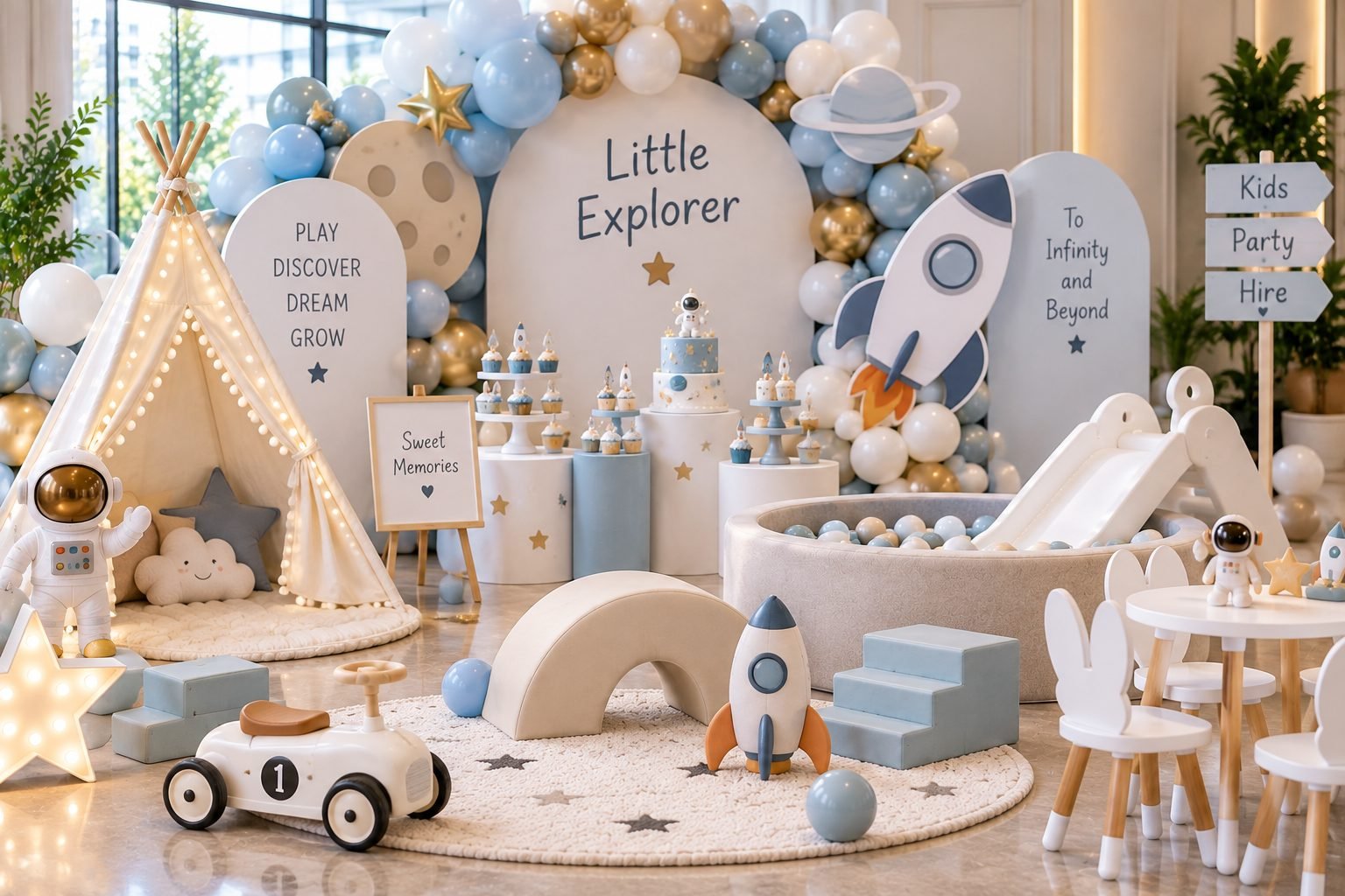 Little Explorer Space Party